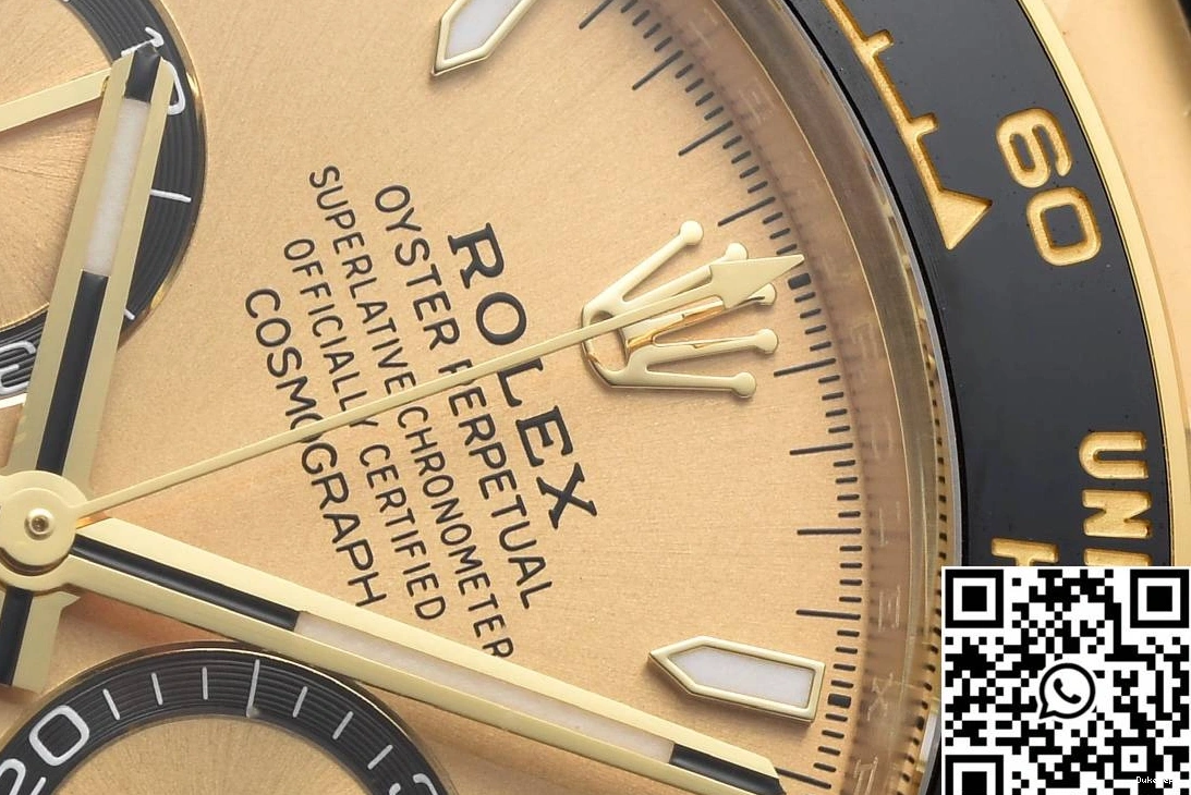 Dial Factory Cosmograph Daytona M126518 Bezel Black Clean Rolex Yellow 1222